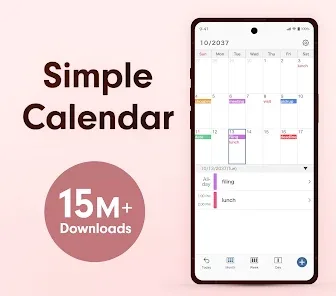 Simple Calendar - easy planner